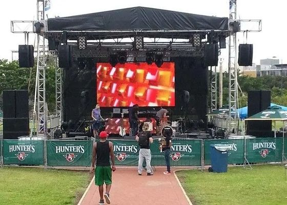 P10 Écran publicitaire extérieur à LED IP65 imperméable à l'eau 5000 cd/m2