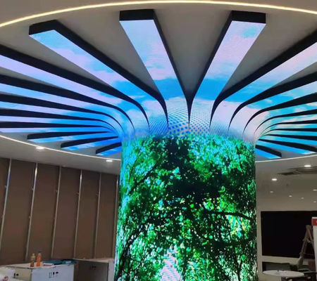 Bon prix Soft HD P4 Module LED intérieur IP43 3840Hz Résolution 1200Cd/M2 Lumière à couleur complète affichage LED intérieur en ligne