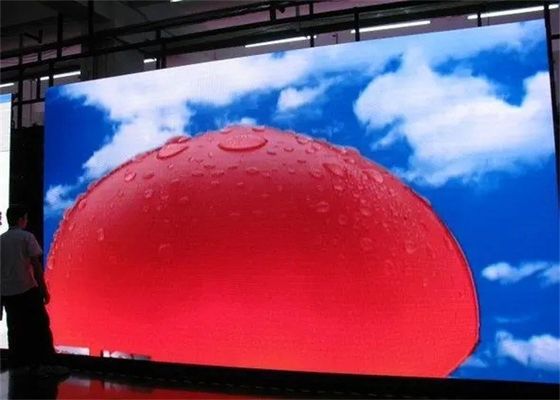 Mur visuel polychrome extérieur imperméable de la haute définition LED d'affichage à LED d'IP65 P6.67