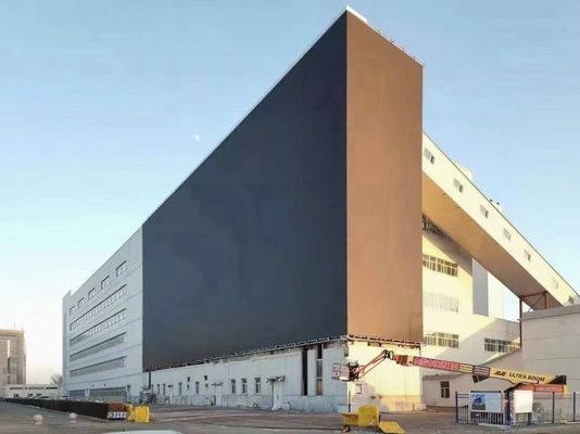 4K HD a fixé luminosité extérieur du Cabinet 8000nit de l'écran 960X960MM de P10 LED l'intense