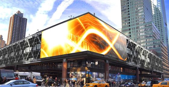 Qualité Affichage LED en plein air en couleur P8 COB IP65 1024*1024mm armoire 7000cd / m2 affichage LED en couleur Usine