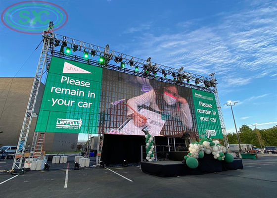 Bon prix Écran LED de location avec un pas de pixels de 6 millimètres et une configuration de pixels de 1R1G1B offrant des affichages nets et vifs en ligne