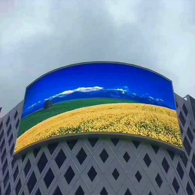 Écran LED extérieur publicitaire polychrome électronique SMD d'affichage à LED fixe P10