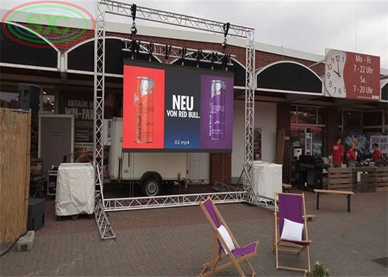 Bon prix La radio télécommande l'affichage à LED extérieur polychrome de P4.81 pour des événements extérieurs en ligne