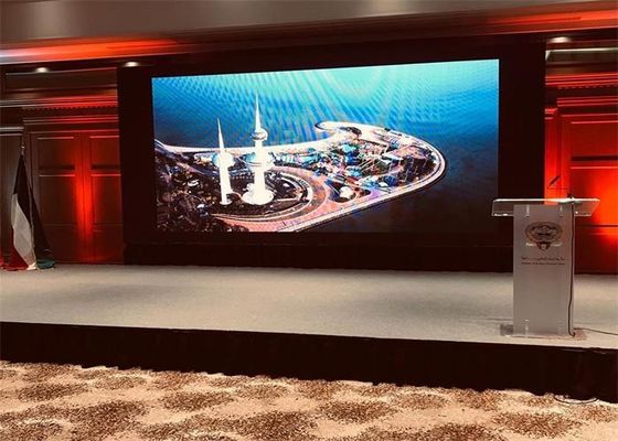 L'écran mené extérieur de P 3,076 Smd 2121 engagent le Cabinet 960x960mm 5500 lentes