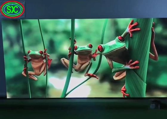 Bon prix L'écran d'intérieur ultra mince d'affichage à LED imperméabilisent, poids léger de haute résolution d'écran mené de SMD P6 en ligne