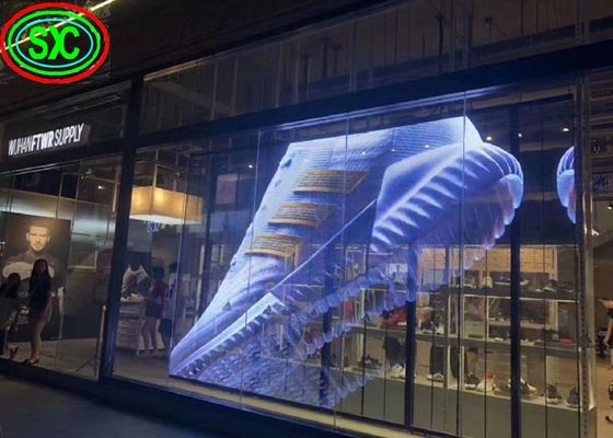 Le verre transparent extérieur P3.91 d'écran de LED le matériel en aluminium de Cabinet de moulage mécanique sous pression