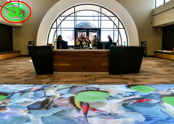 Plancher de danse éclairé IP43, parfait, durable et résistant de -20°C à 60°C