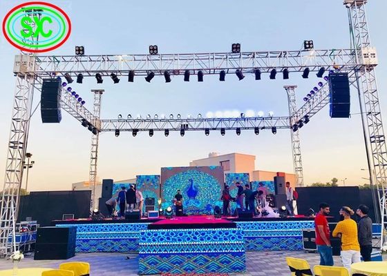 L'écran mené polychrome programmable sans fil pour annoncer extérieure, grand imperméabilisent