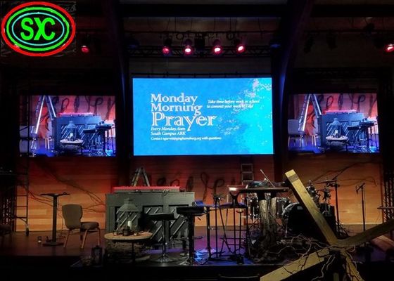 Affichage à LED polychrome d'intérieur de lentes de Constant Driving Current P3 P3.9 1500 pour l'installation fixe ou accrochante