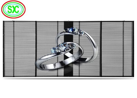 Bon prix P3.9-7.8mm Écran LED transparent à couleur pleine 500x500mm Taux de rafraîchissement 1920Hz en ligne