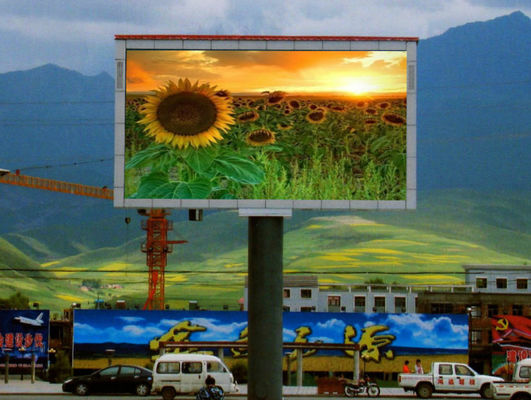 Bon prix P10 Panneaux d'affichage à LED Panneaux d'affichage publicitaire numérique IP65 / LED Pleine couleur Avec panneau d'affichage numérique à LED 220V 60HZ en ligne