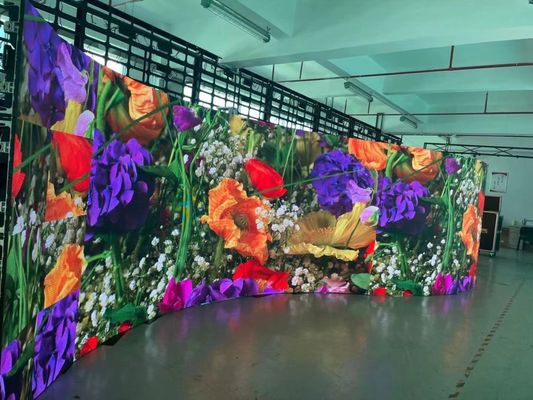 3840hz l'étape incurvée flexible LED examine pour l'usage extérieur et d'intérieur