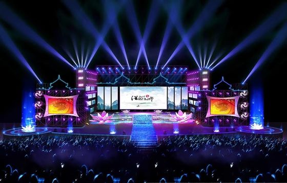 Bon prix Scène publicitaire intérieure Écrans LED HD Mur vidéo P3 Pixels Panneaux de haute luminosité en ligne
