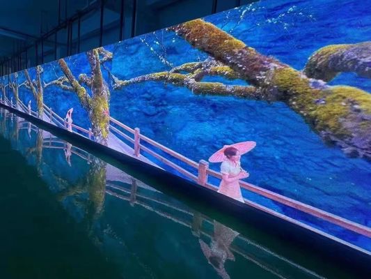 Mur visuel extérieur RVB de P3.91 LED annonçant l'affichage à LED de location