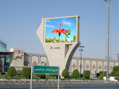 Bon prix SMD3535 P10 Affichage LED extérieur à couleur complète pour la publicité sur les bâtiments 960x960mm étanche En ligne