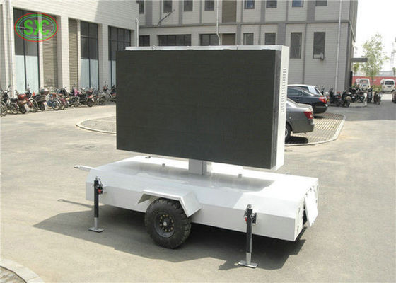 Bon prix la remorque numérique mobile menée extérieure de signe de publicité de lR1G1B p4.81, camion monté a mené l'affichage en ligne