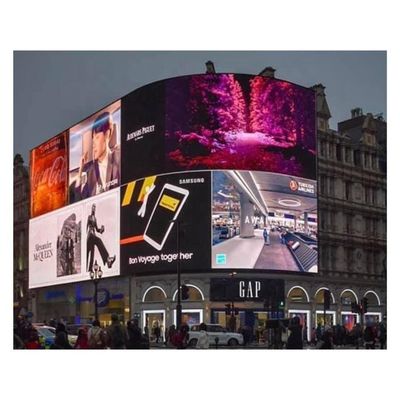 La température de couleur de location du moniteur 6500K d'affichage à LED de bâti de mur
