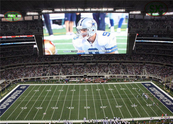 Bon prix Écran du stade LED des sports P10 pour des médias et annoncer des événements publics en ligne