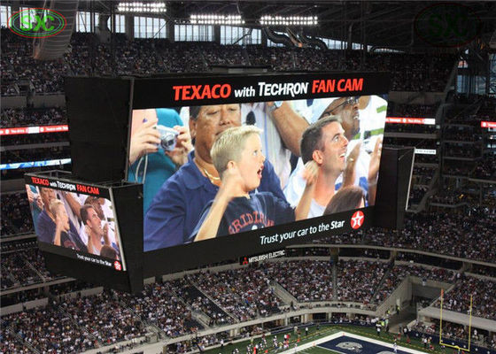 Bon prix Affichage LED professionnel de 10 mm Pixel Pitch Full Color IP65 étanche au stade pour diffusion vidéo HD en extérieur en ligne