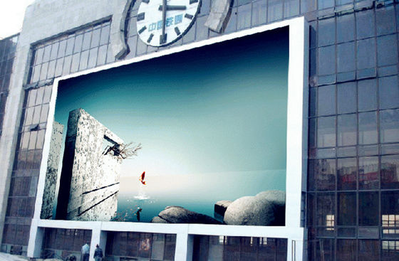 Bon prix Écran d'affichage à LED extérieur en couleur P10 pour la publicité commerciale en ligne
