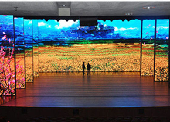 Bon prix P5 Panneau LED RGB à pleine couleur intérieur à haute résolution Affichage LED publicitaire en ligne