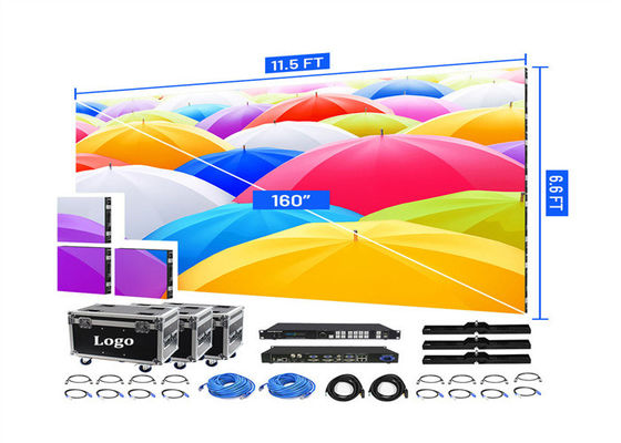 Bon prix Affichage LED portable affichage LED intérieur haute résolution pour les entreprises de location en ligne