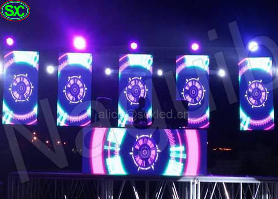 Bon prix Barrez l'affichage d'écran mené par 3d de vidéo du DJ 1R1G1B d'étape P5 imperméable dans la magie 3G en ligne