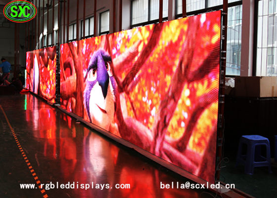 Bon prix Affichage à LED de publicité extérieure de l'intense luminosité P4.81, panneau d'affichage de centre commercial en ligne