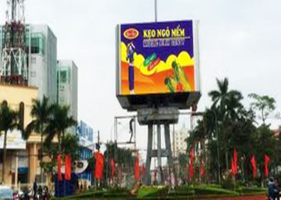 P10 Couleur complète Utilisation en extérieur Panneau d'affichage LED 10 mm Pixel IP65 étanche