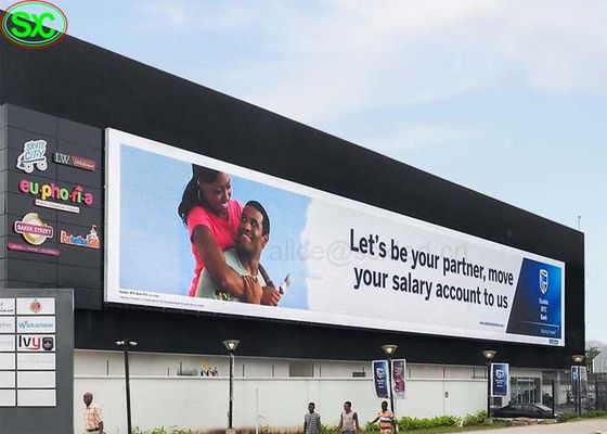 Bon prix P10 la publicité de haute résolution LED polychrome examine IP65 imperméable en ligne