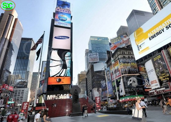 Bon prix P16 P8 a mené la garantie imperméable de la publicité extérieure IP65 3year d'écran en ligne