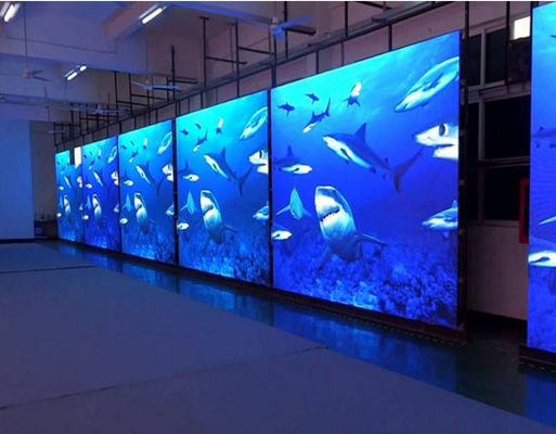 Bon prix P3.91 Affichage LED intérieur 500x1000mm 5500Cd Luminosité affichage LED plein couleur intérieur plein couleur en ligne