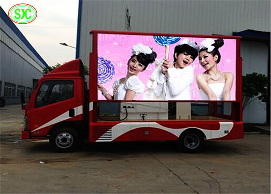 Bon prix Camion de tournée mobile à écran d'affichage extérieur couleur LED P5 P6 P8 panneau d'affichage mobile à LED En ligne