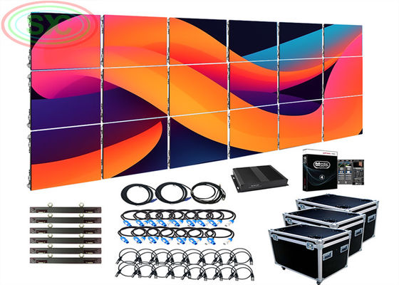 Excellent écran LED de location intérieur P3.91 mur de fond pour la réception commerciale