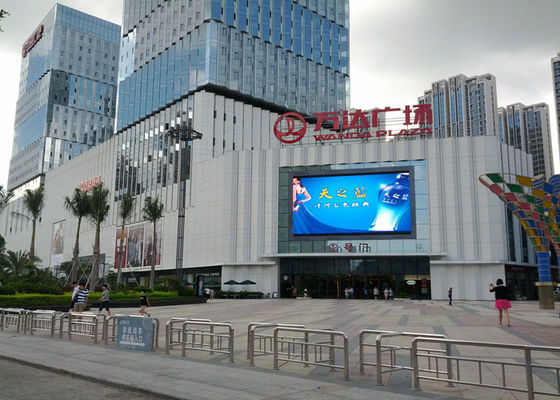 La publicité extérieure imperméable d'intense luminosité a mené le panneau d'écran mené par P10 d'affichage