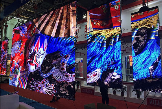 Bon prix COB HD P0.9 Affichage LED / Panneau d'affichage couleur entière à l'intérieur Écran LED Densité 27777 Apport d'alimentation Meanwell En ligne