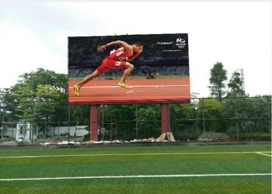 Bon prix P10 IP65 étanche à l'eau sur le terrain de stade, écran LED, mur d'écran de sport de football en ligne