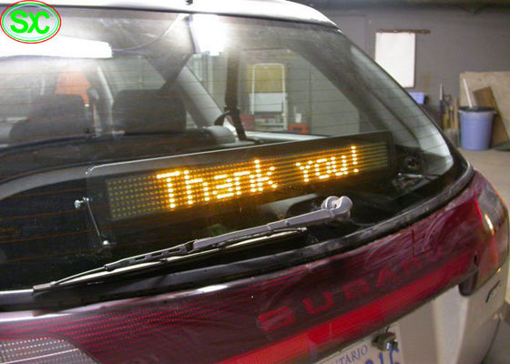 Bon prix Affichage de signe de la voiture LED de RVB avec l'alimentation d'énergie de Meanwell, haute définition IP65 imperméable en ligne