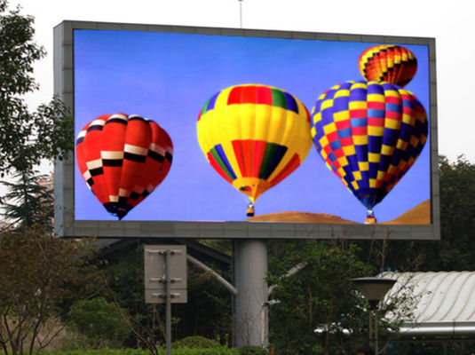 Bon prix Affichage d'information LED DIP P16 1R1G1B 256x256mm Taille du module en ligne
