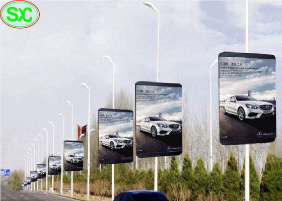 L'écran mené imperméable de P6 Polonais signe WIFI 4G pour la rue de publicité extérieure