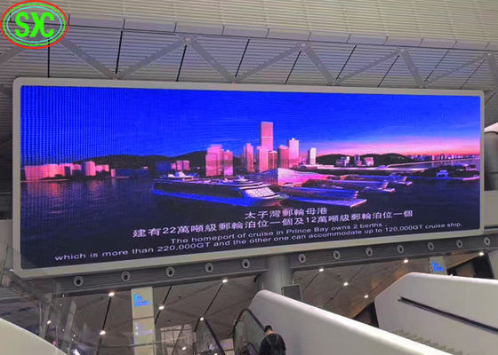 Bon prix Panneau d'affichage mené d'affichage de la station de métro grand 6mm pour annoncer, intense luminosité en ligne
