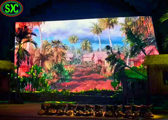 Bon prix Le grand écran de visualisation P6 mené polychrome d'intérieur/a mené la location visuelle de panneau de mur de TV en ligne