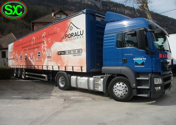 Bon prix Le camion de la remorque TV de la publicité monté a mené le signe P4 d'écrans pour l'usage extérieur en ligne