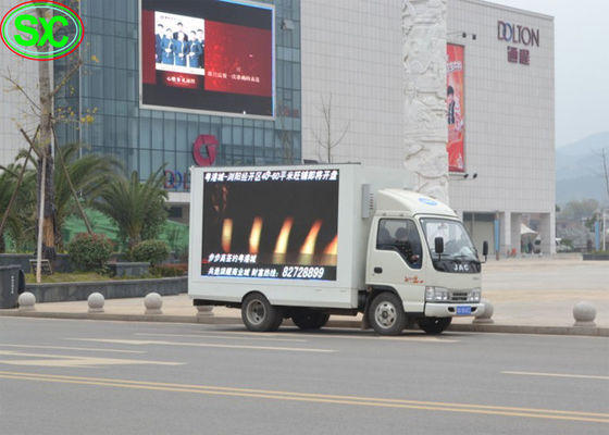 Bon prix La vidéo mobile d'affichage à LED de camion de la haute définition, annonçant le camion a mené le panneau d'affichage d'écran en ligne