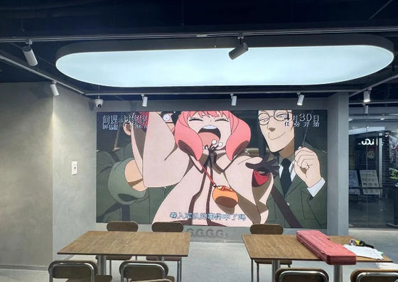 P3 Intérieur Full Colour LED Encastrement en aluminium coulé sous pression 128 X 64 Dot Matrix Garantie de 3 ans