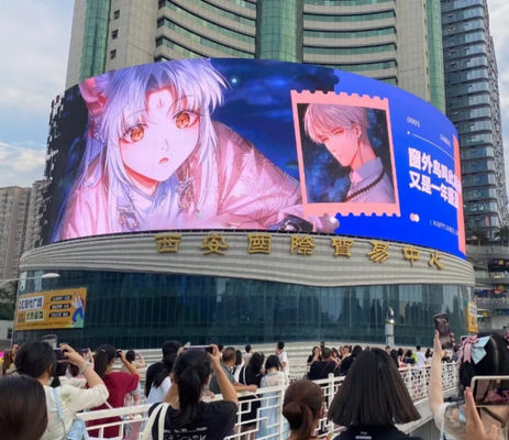 P5 Extérieur Full Color HD Écran LED en aluminium à moulage sous pression, étanche à l'eau et à la poussière