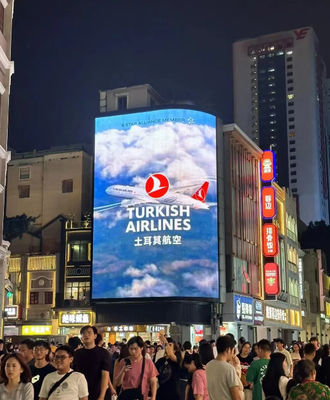 Écran vidéo extérieur à LED de 320x160 mm/écran publicitaire LED pour événements de circulation