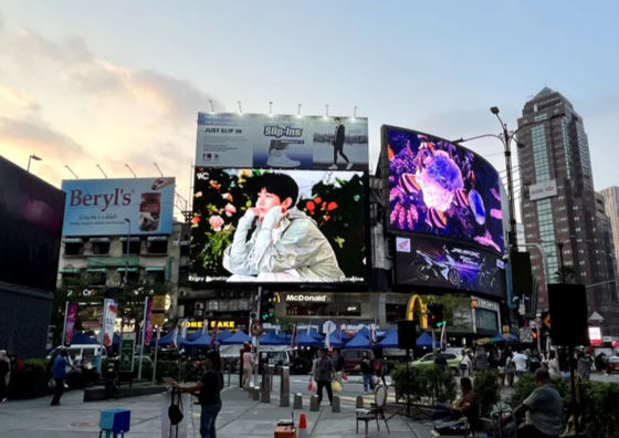 P4 Haute luminosité extérieure LED pleine couleur en aluminium coulé sous pression Garantie de trois ans