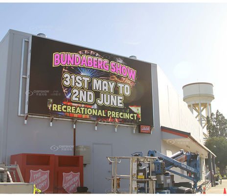 Écran LED couleur extérieur P10, pas de pixel de 10 mm, IP65